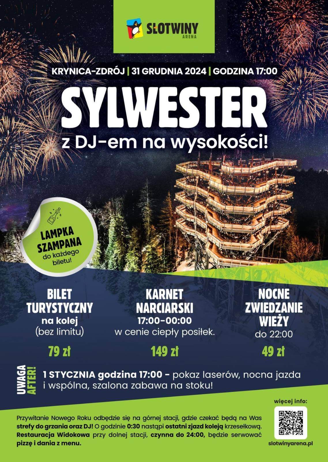 SYLWESTER NA STOKU SŁOTWINY ARENA