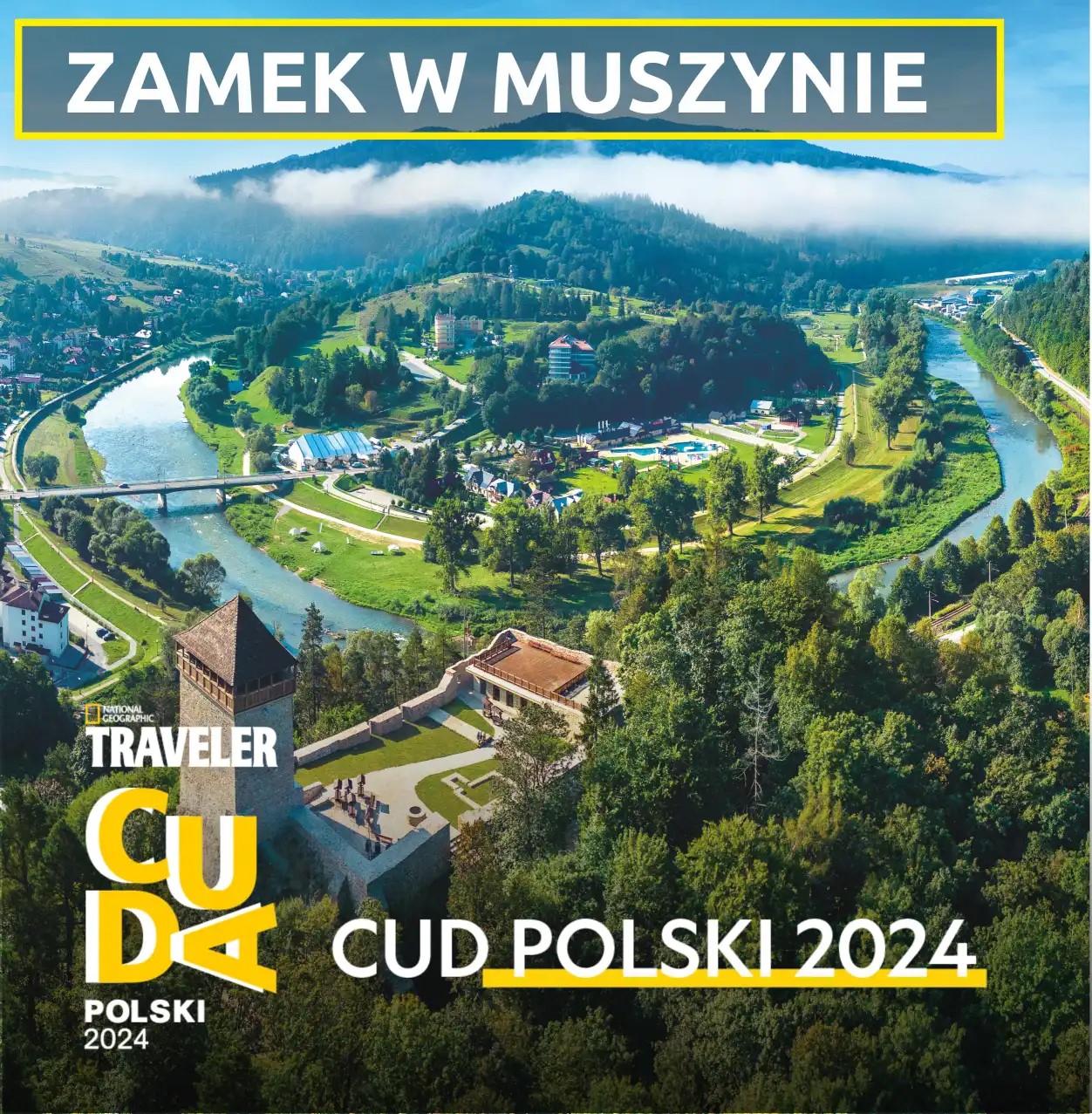 Zamek w Muszynie z tytułem „Cudu Małopolski 2024”